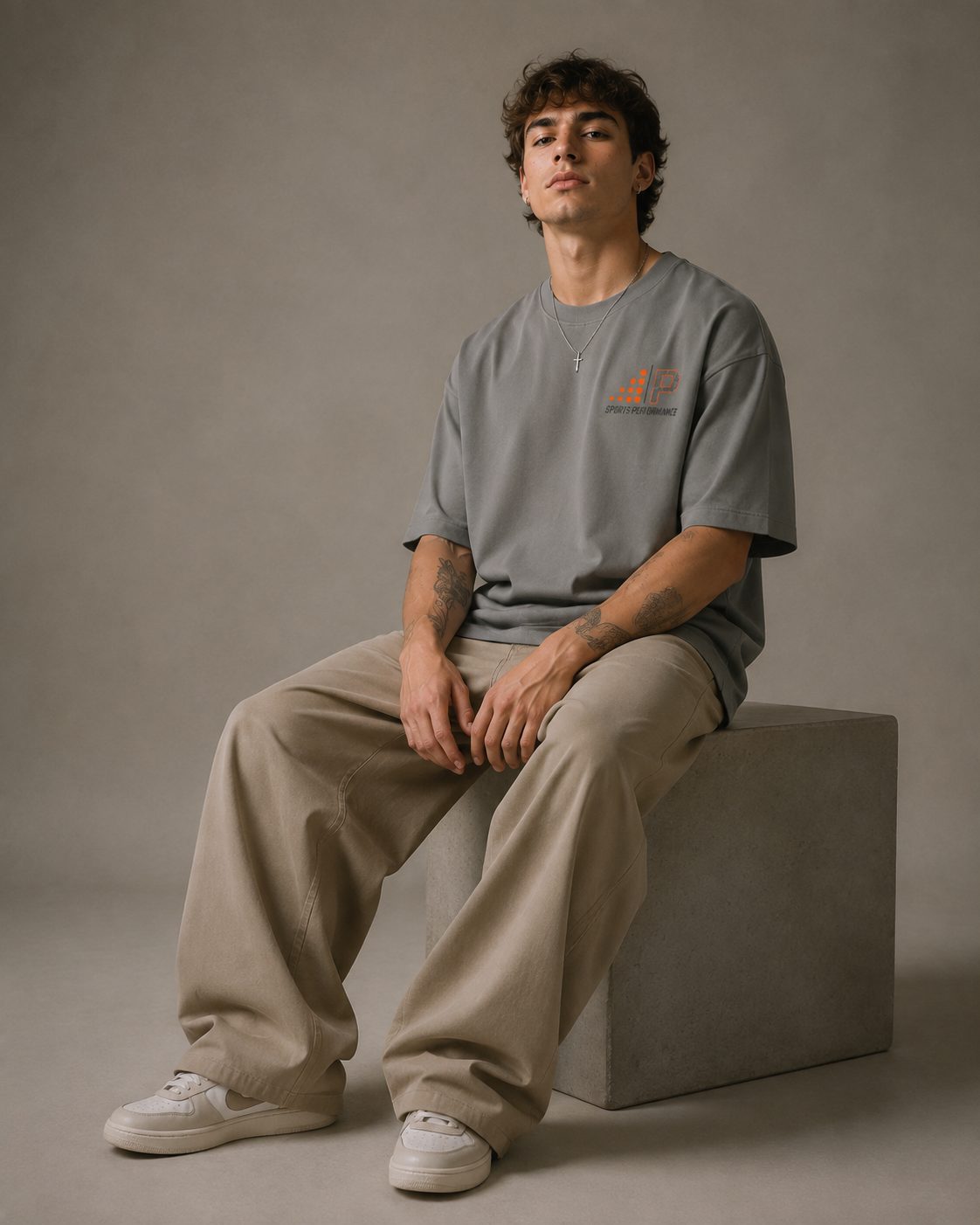 WAYCO Tee in Smoke Gray