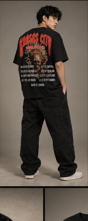 Kansas City World Tour Tee — V1 — back