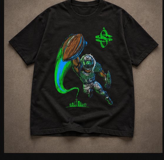 Seattle SuperSeahawk Tee view 1