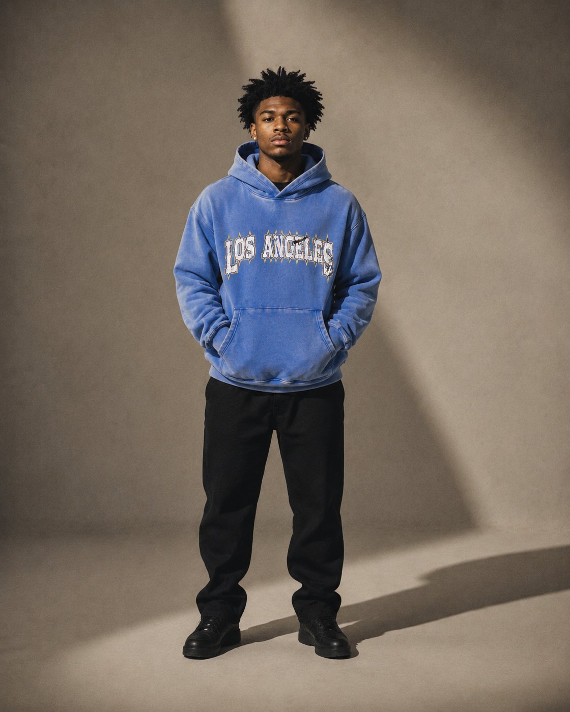 Elijah Harrison — Los Angeles World Tour hoodie, front