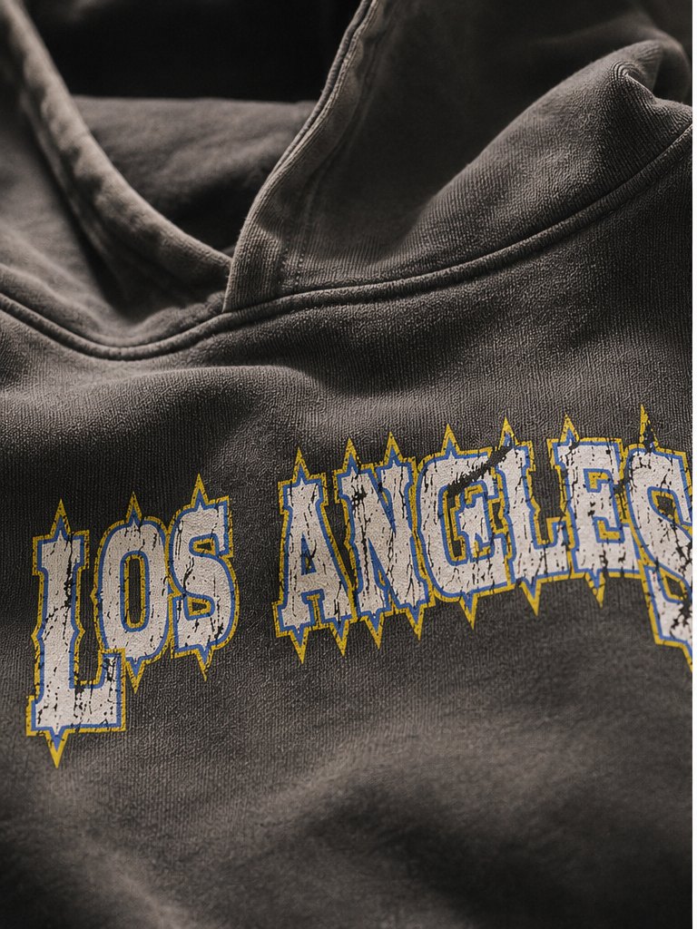Los Angeles World Tour print detail
