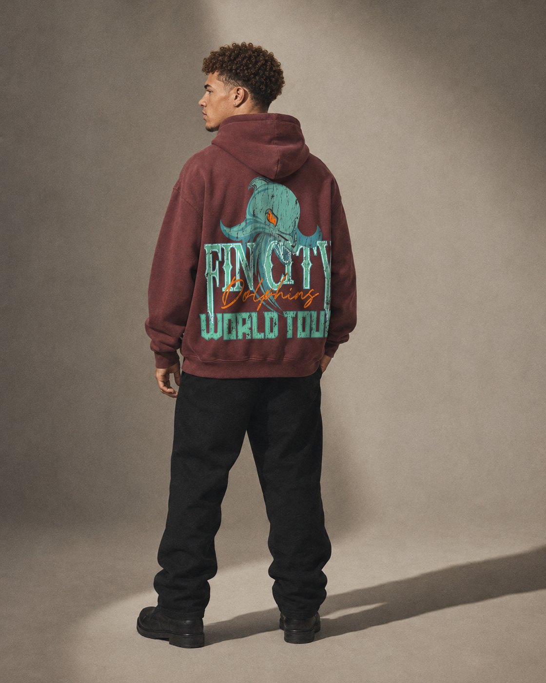 Tyler Jackson — Miami World Tour hoodie, back graphic