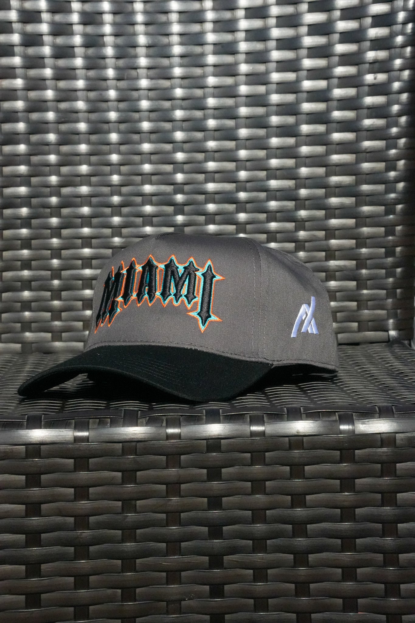 Miami Two Tone 3D Embroidered Hat