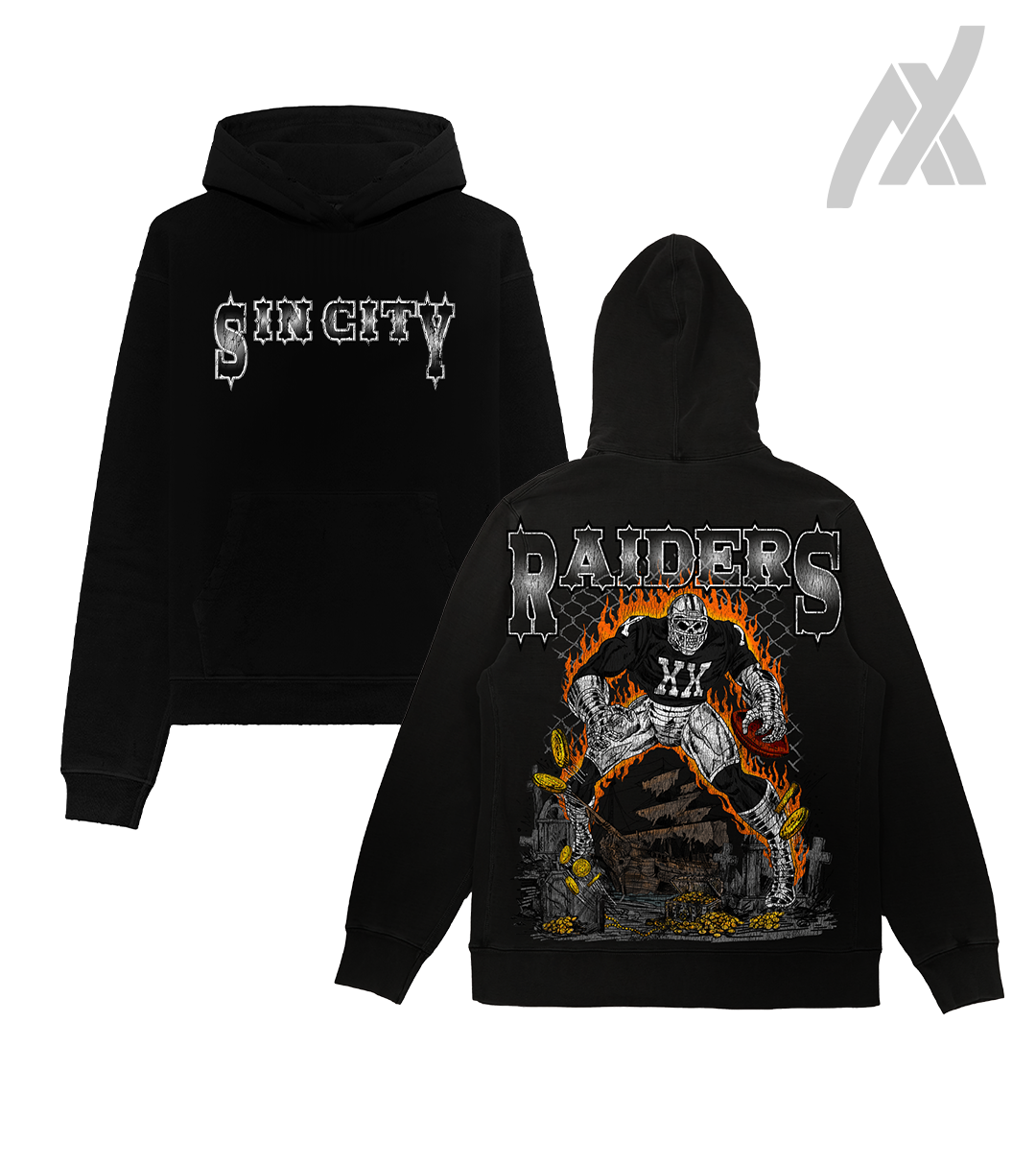 Sin City Raiders Hoodie Black