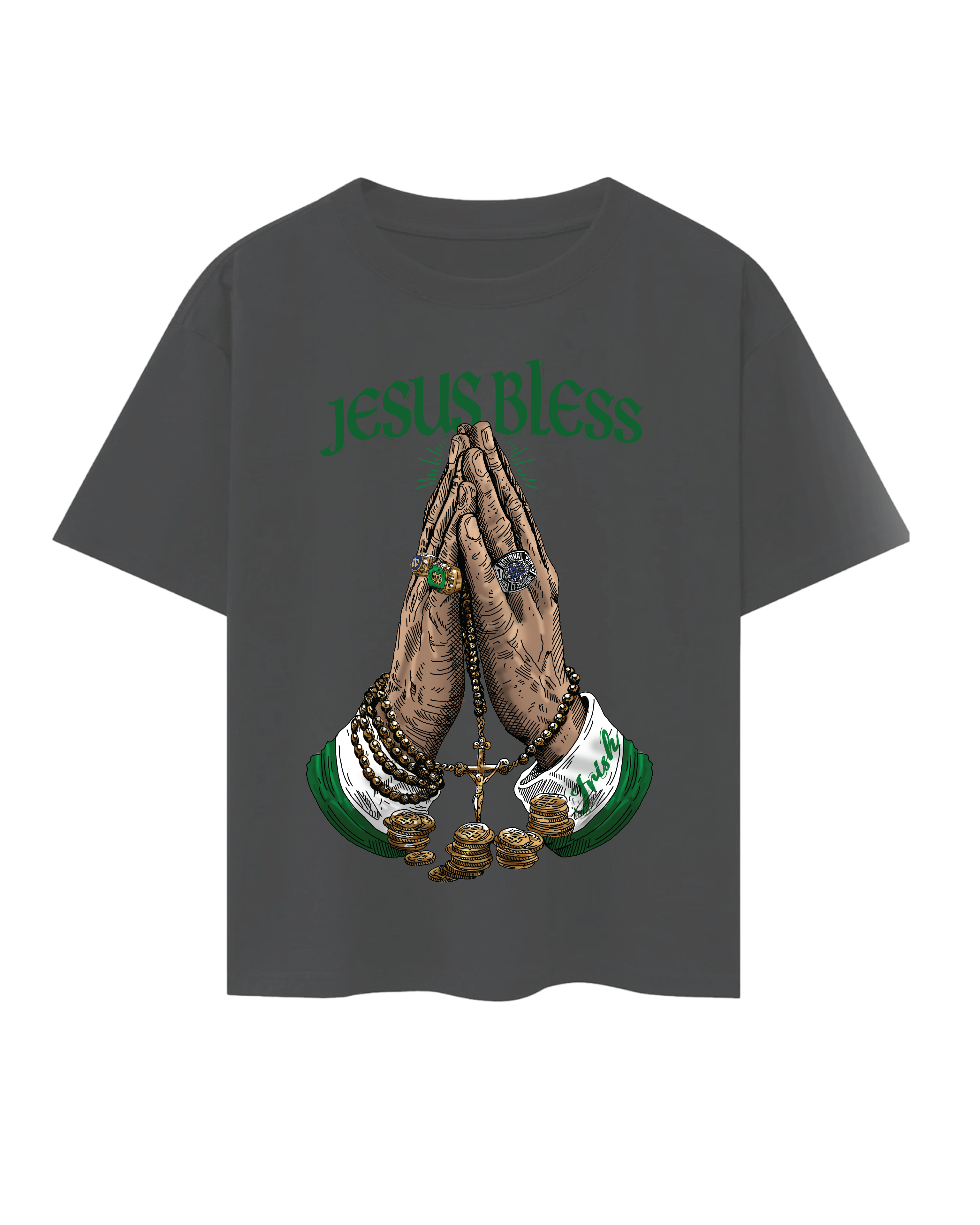 "Jesus Bless" + Prayer Hands