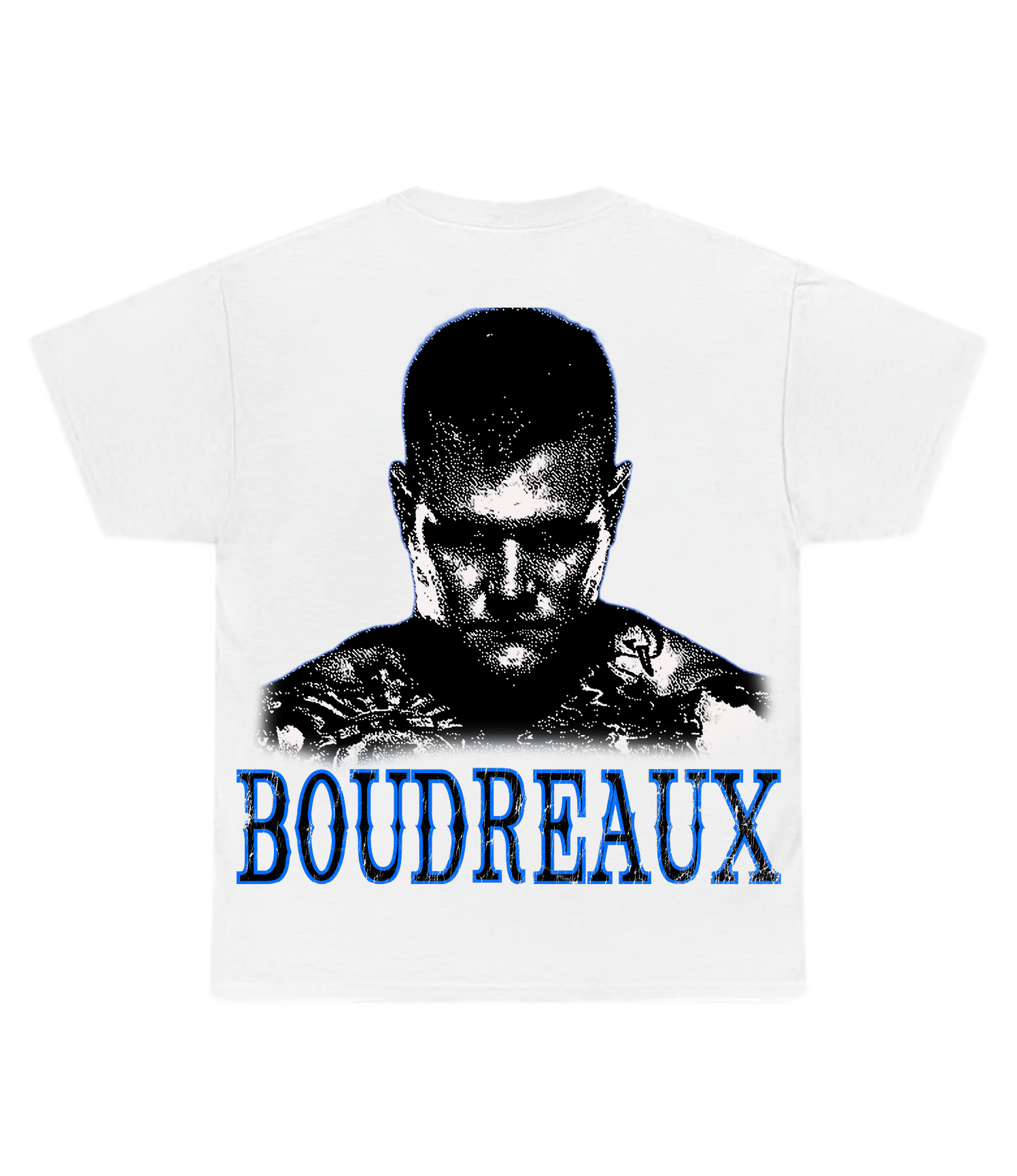 Parker Boudreaux El Cazador White Tee