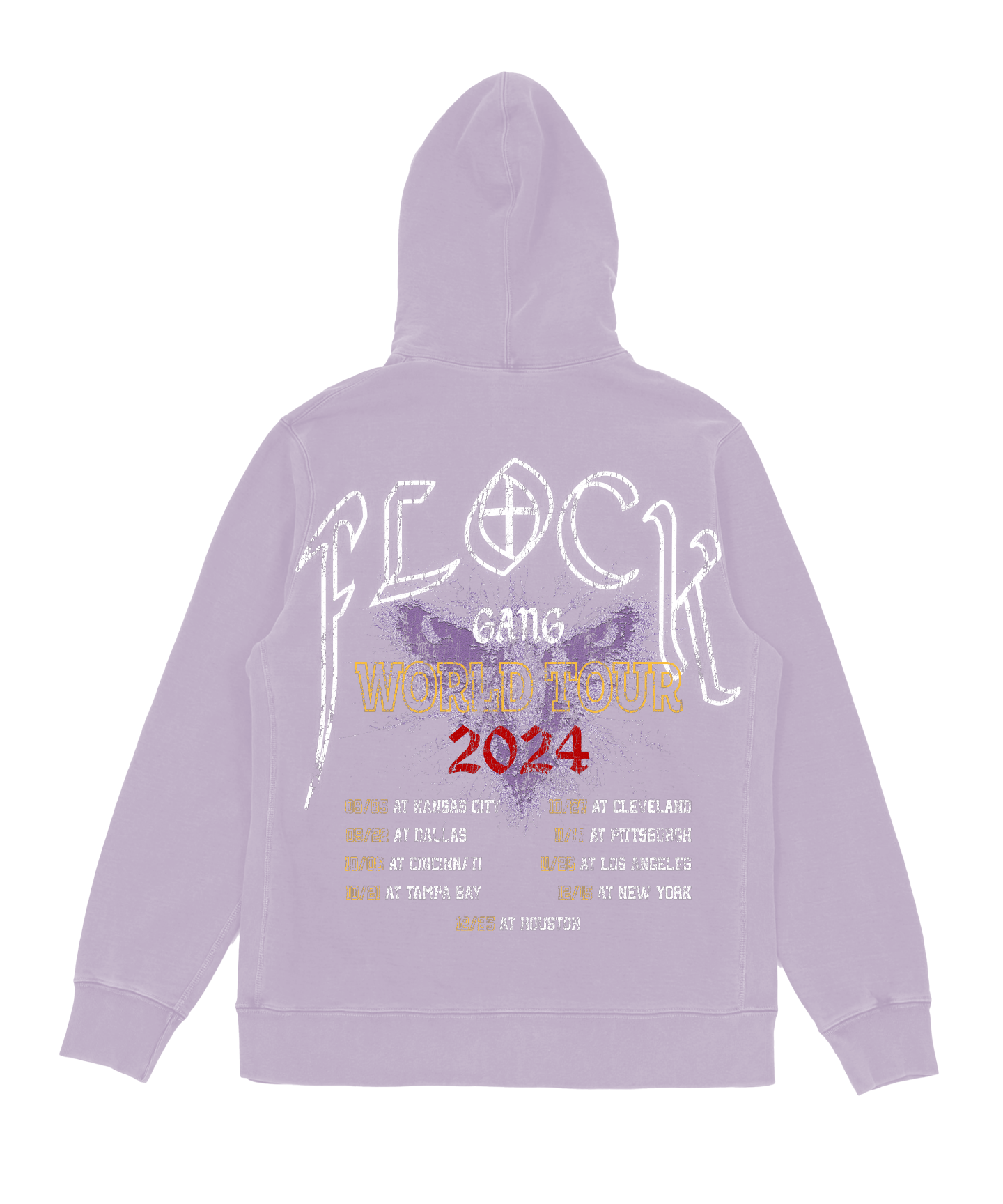 Ravens World Tour Lavender Hoodie