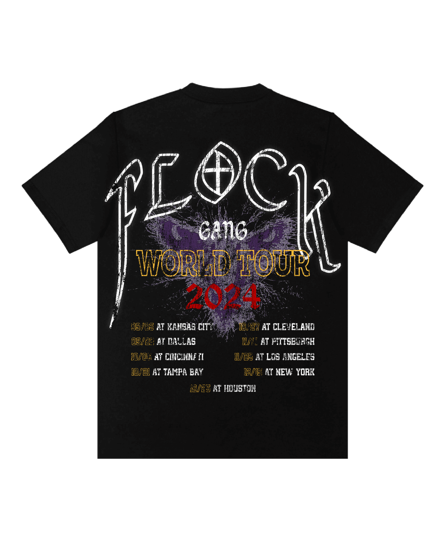 Ravens World Tour Black Tee