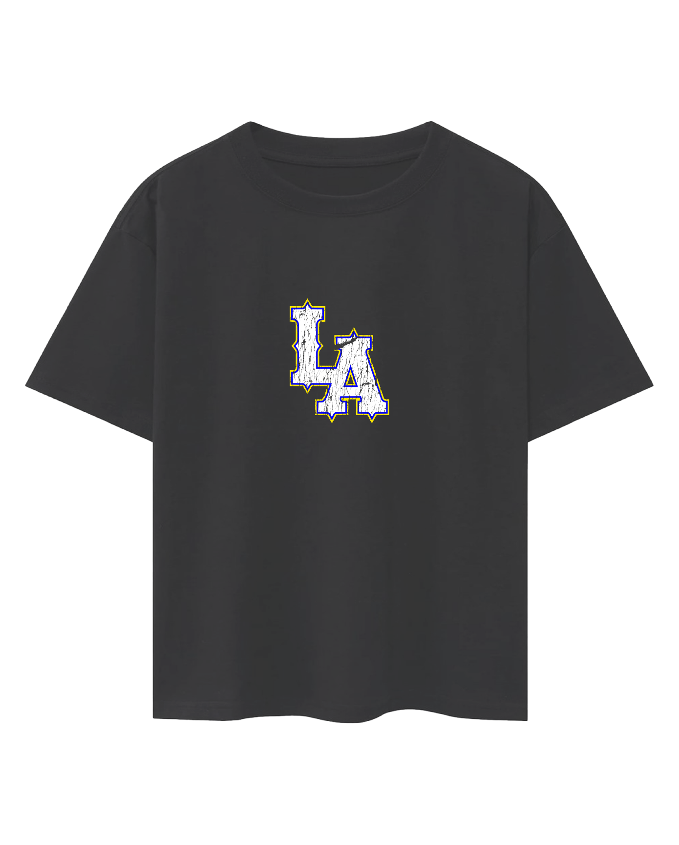 LA Rams Black Tee V1